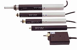 Servo and Stepper Motor Captive Actuators: 10 to 75mm Travel, to 400N Force, to 50mm/sec Servo and Stepper Motor Captive Actuators: 10 to 75mm Travel, to 400N Force, to 50mm/sec